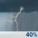 This Afternoon: A chance of showers and thunderstorms after 4pm. Mostly cloudy, with a high near 80. South wind around 14 mph, with gusts as high as 26 mph. Chance of precipitation is 40%. New rainfall amounts less than a tenth of an inch possible. This Afternoon: Chance Showers And Thunderstorms